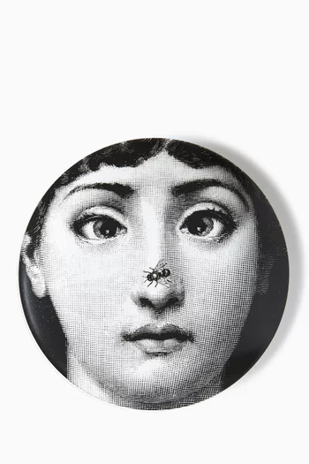 Tema e Variazioni N.363 Wall Plate in Porcelain