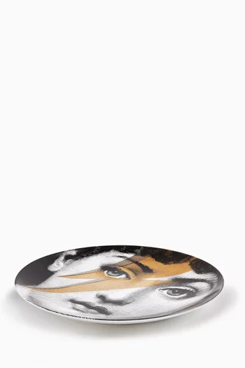 Tema e Variazioni N.375 Wall Plate in Porcelain