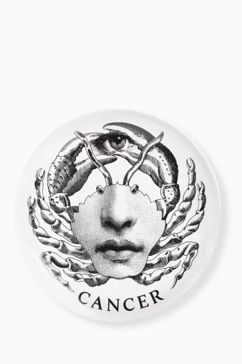 Tema e Variazioni N. 351 Wall Plate in Porcelain