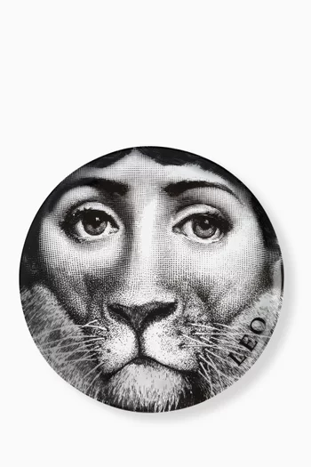 Tema e Variazioni N. 352 Wall Plate in Porcelain