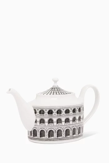 Architecture Teapot in Porcelain