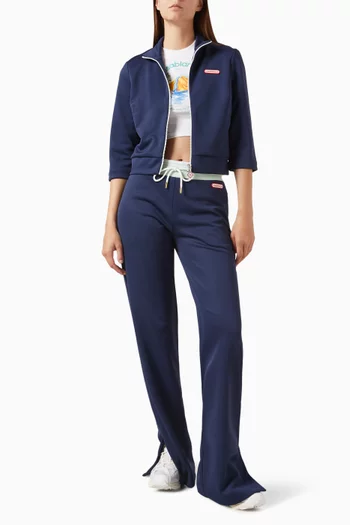 Tricot Crop Jacket in Organic-cotton