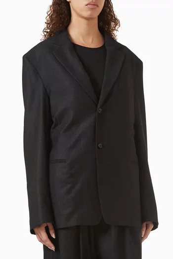 Single-breasted Blazer in Cashmere