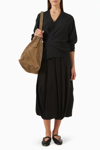 Twisted Cardigan in Merino Wool Blend
