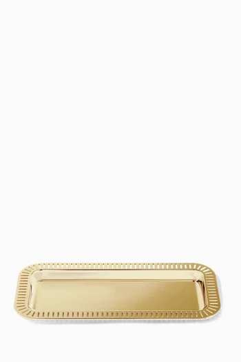 Small Striations Serving Tray