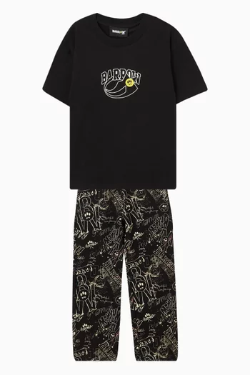 Logo-print T-shirt in Cotton