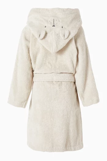 Lily Polar Bear Bathrobe in Fleece