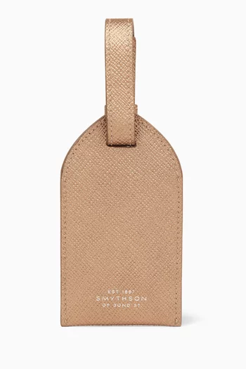 Luggage Tag in Panama Leather