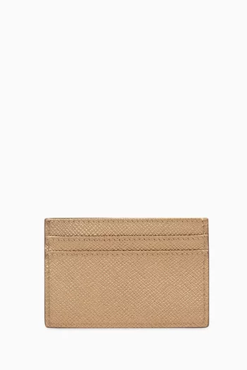 Flat Card Holder in Leather