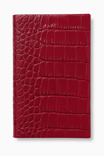 Pocket Notebook in Mara Leather