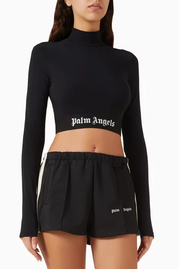 Sport Mock Crop Top