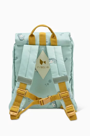 Small Under The Sea Printed Backpack