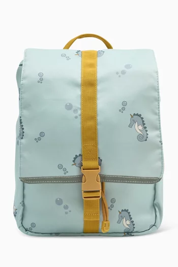 Small Under The Sea Printed Backpack