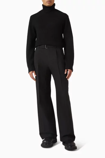 Myneck Turtleneck Sweater in Wool Blend