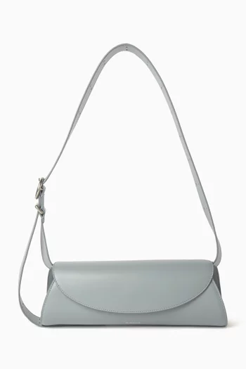 Small Cannolo Shoulder Bag in Calf Leather
