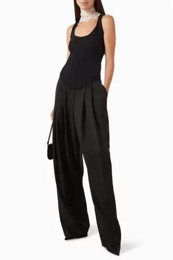 Janine Corset Top in Silk Blend