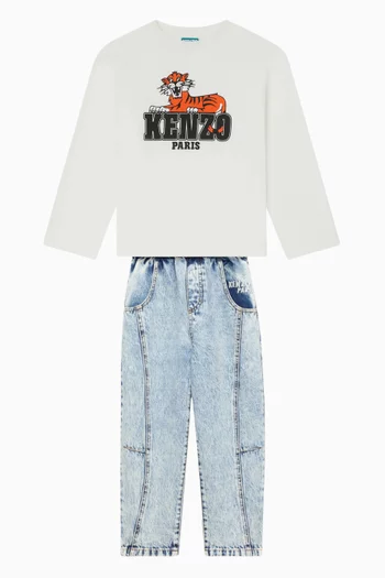 Logo T-shirt in Cotton