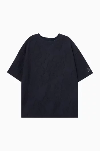 فستان مطرز بنفس اللون 