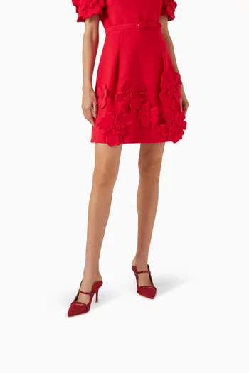 Maureen 85 Mules in Lace