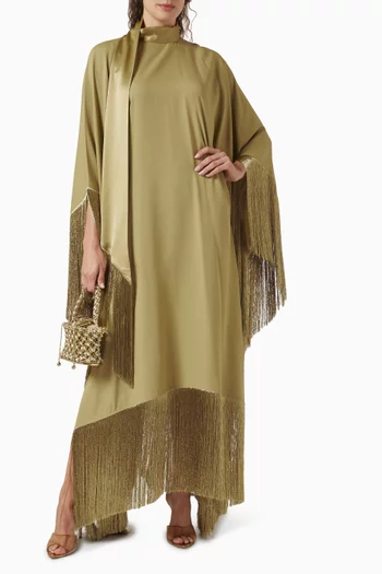 Mrs Ross Revue Kaftan in Crepe Cady