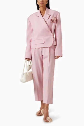 Linda Flower Oversized Jacket