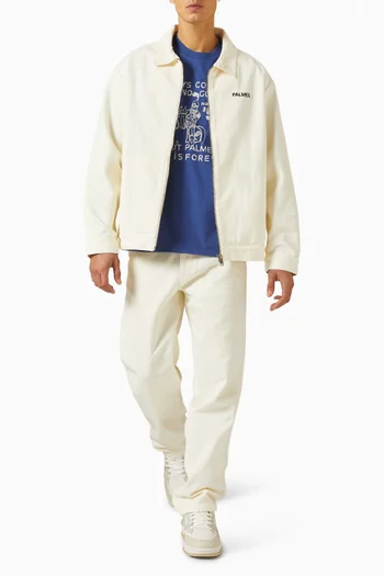 تي شيرت بطبعة Forever قطن