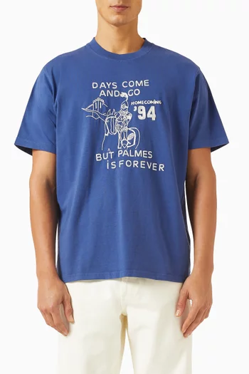 تي شيرت بطبعة Forever قطن