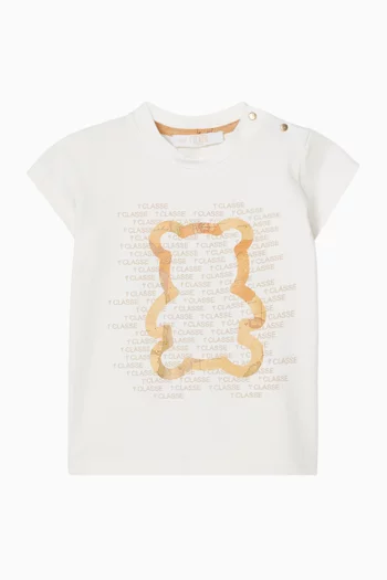 Teddy T-shirt in Cotton