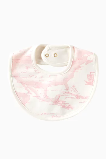All-over Print Bib in Cotton