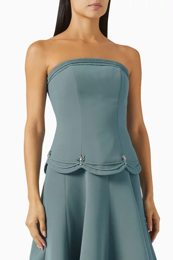 The Willow Top in Crepe