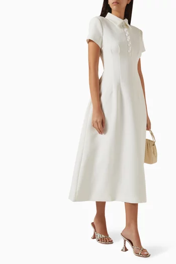 فستان اولتيميت ميوز قصير بأكمام قصيرة