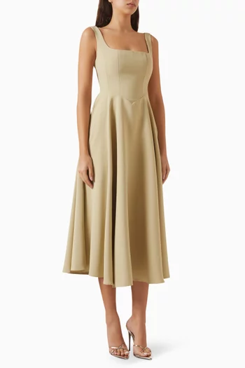 فستان اولتيميت ميوز بفتحة رقبة مربعة