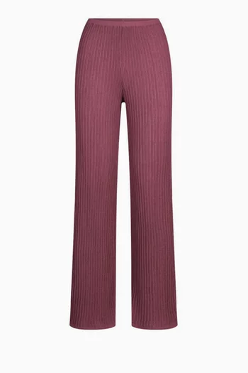 Sheer Knit Pants