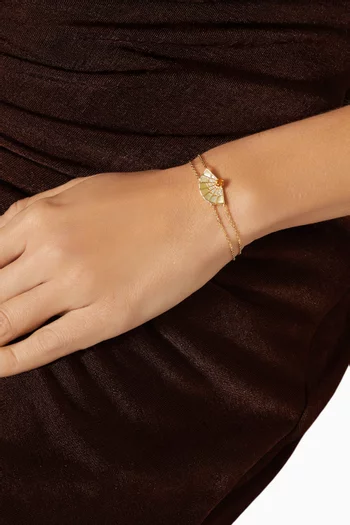 Fanfare Symphony Diamond Bracelet in 18kt Gold
