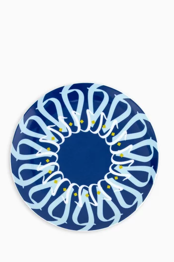 Bahja Salad Plate in Porcelain