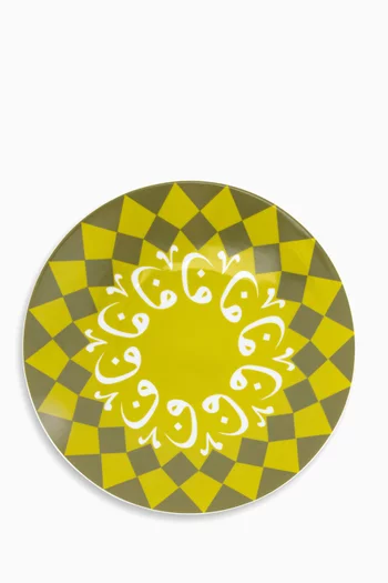 Bahja Charger Plate in Porcelain