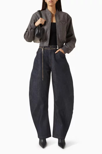 Enora Hourglass Jeans in Denim