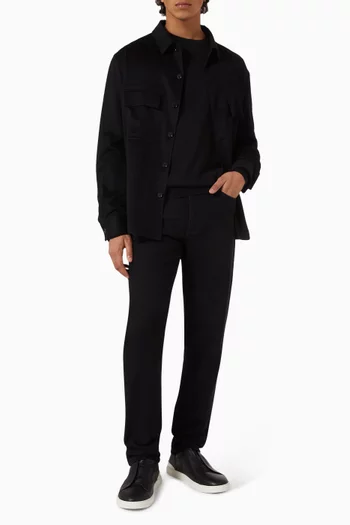 Roccia Jeans in Stretch-cotton