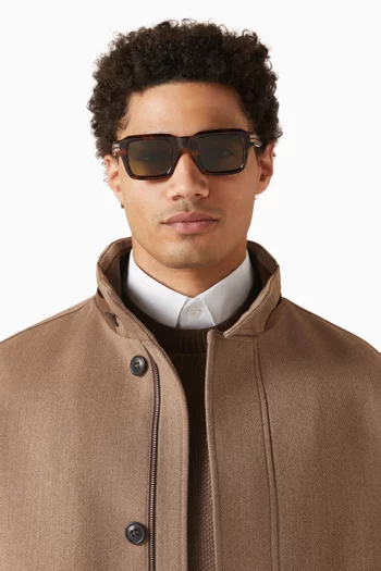 Square Sunglasses in Acetate