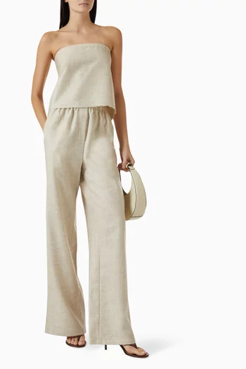 Wide-leg Pants in Wool