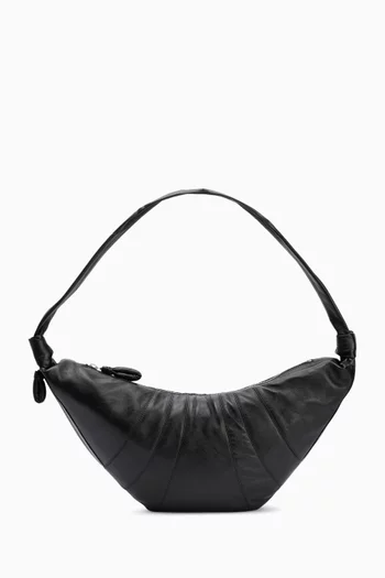 Large Croissant Bag in Nappa Leather