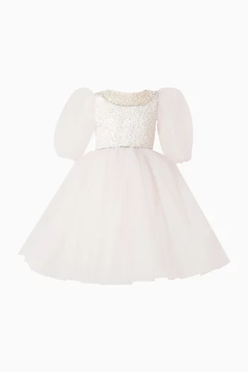 Pearl-embellished Bloom Dress