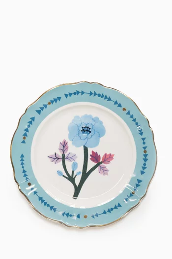 طبق كاميليا مستدير بورسلين