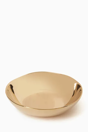 Deep Plate in Porcelain