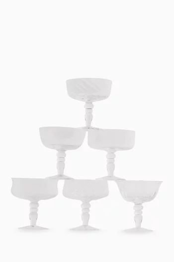 Diseguale Assorted Goblets, Set of 6