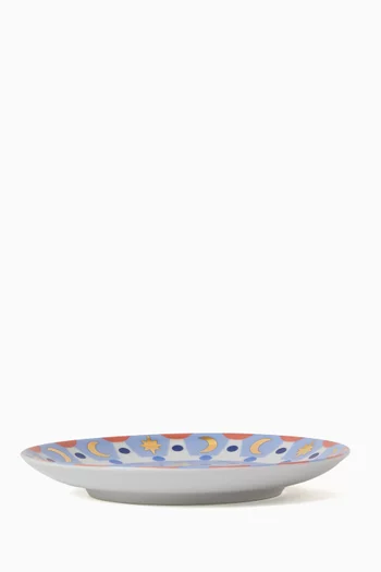 طبق صغير مزين برمز برج الميزان بورسلين