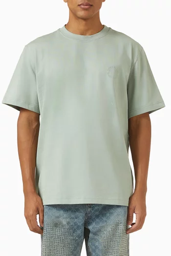 تي شيرت أوربيت مطرز قطن