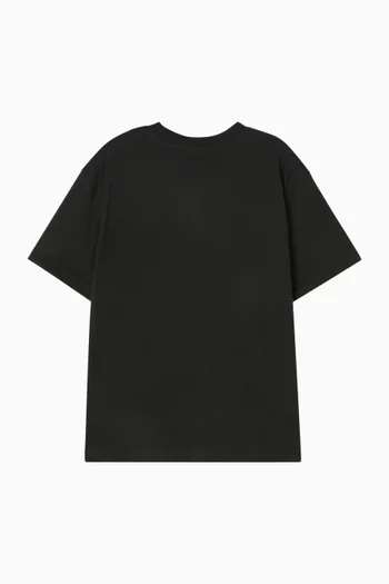 Graphic Logo T-shirt in Cotton Jersey