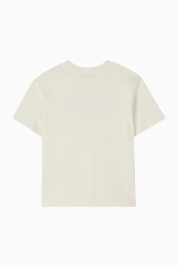 Graphic Logo T-shirt in Cotton Jersey