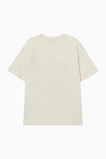 Graphic Logo T-shirt in Cotton Jersey
